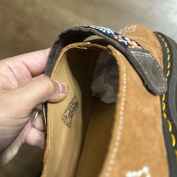 Dr. Martens suede Isham web strap mules size 6M/7W - Picture 4 of 6